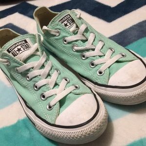 teal Converse